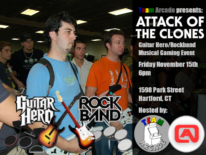 ATTACK OF THE CLONES GUITAR HERO EVENT
